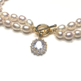Anna Double-layer Freshwater Pearl Jewelry Set