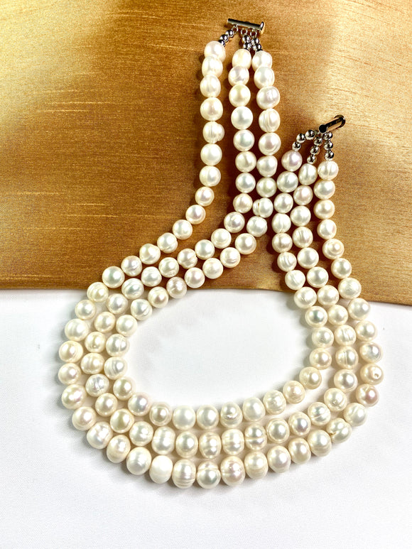 Stephnie Freshwater Pearl Necklace